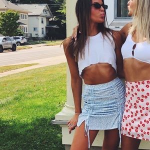 Princess polly Summer Kiss mini skirt